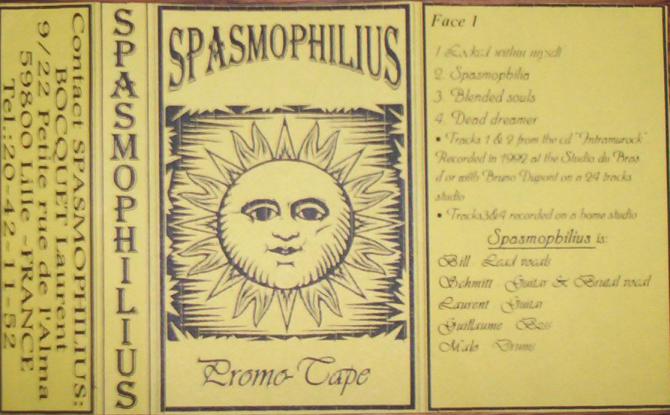 cover spasmophilius promo tape